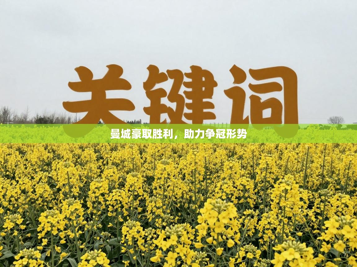 曼城豪取胜利，助力争冠形势